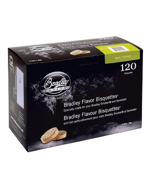 Bradley Smoker Apple Bisquettes 120 pack