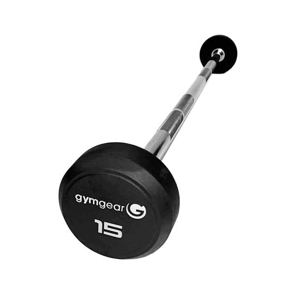 Gym Gear | Rubber Barbell Set