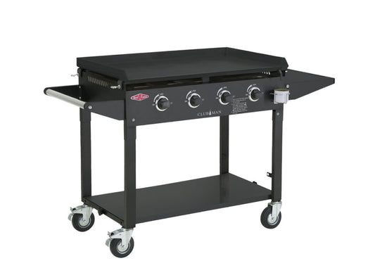 BeefEater Clubman 4 Burner - Mild Steel Gas BBQ