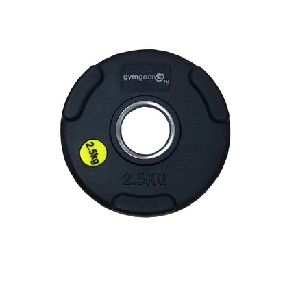 GymGear | Urethane Olympic Plate (with Tri-Grips)