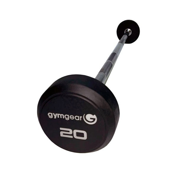 Gym Gear | Rubber Barbell Set