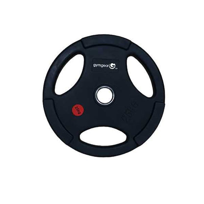 GymGear | Rubber Olympic Plate (with Tri-Grips)