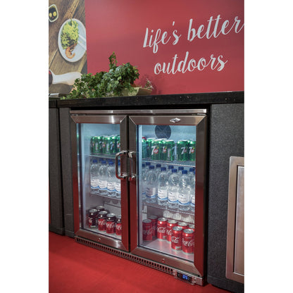 BeefEater Outdoor Bar Fridge - Double Door