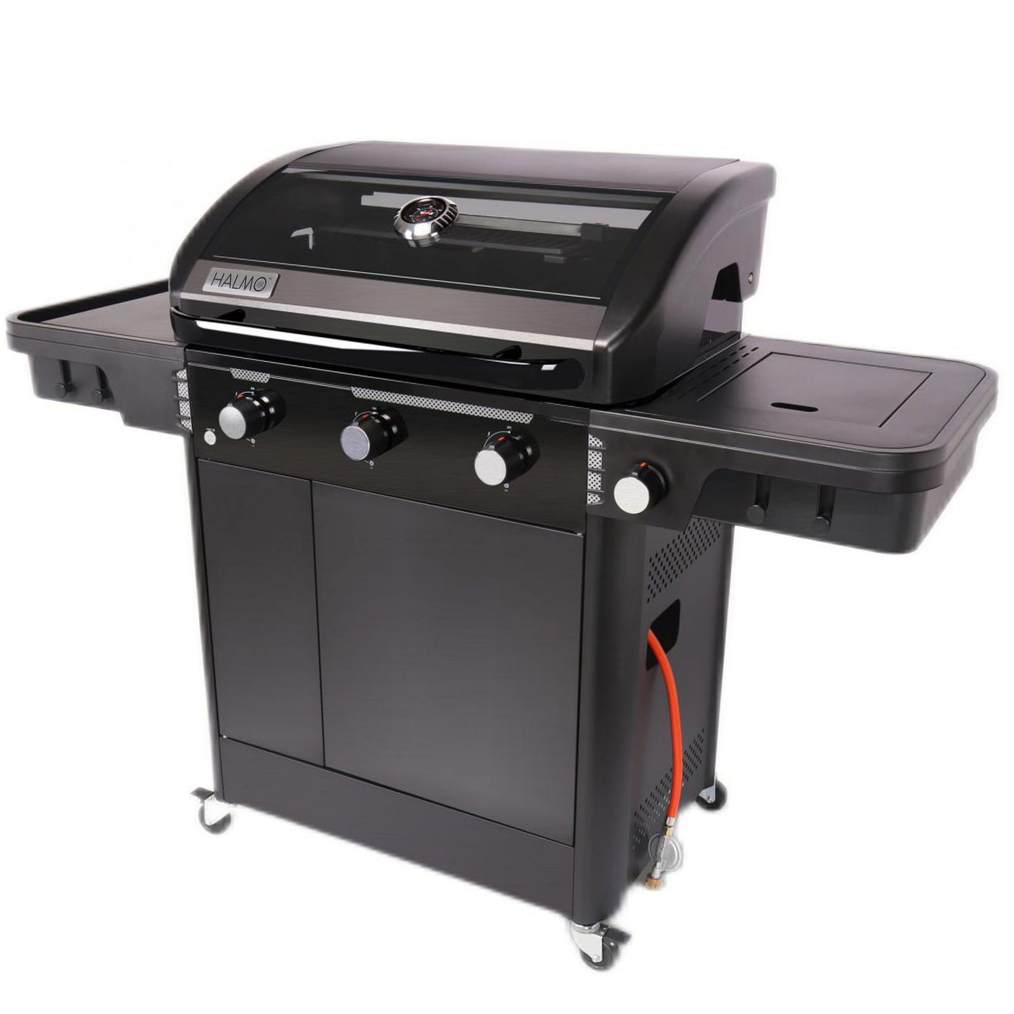 Halmo 4 Burner Premium Gas Barbecue Including Side Burner