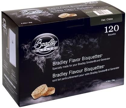 Bradley Smoker Oak Bisquettes 120 pack