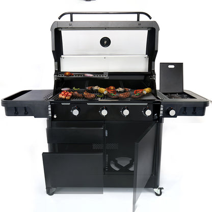 Halmo 5 Burner Premium Gas Barbecue Including Side Burner