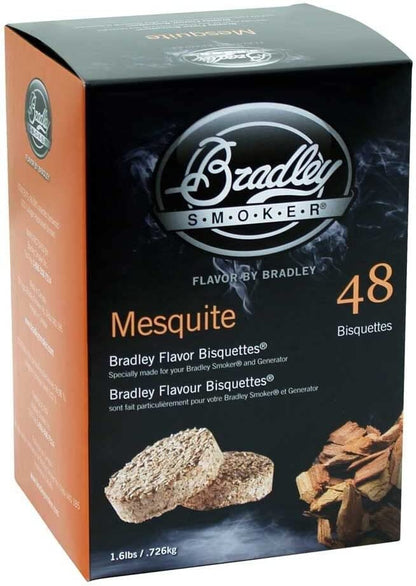 Bradley Smoker Mesquite Bisquettes 48 pack