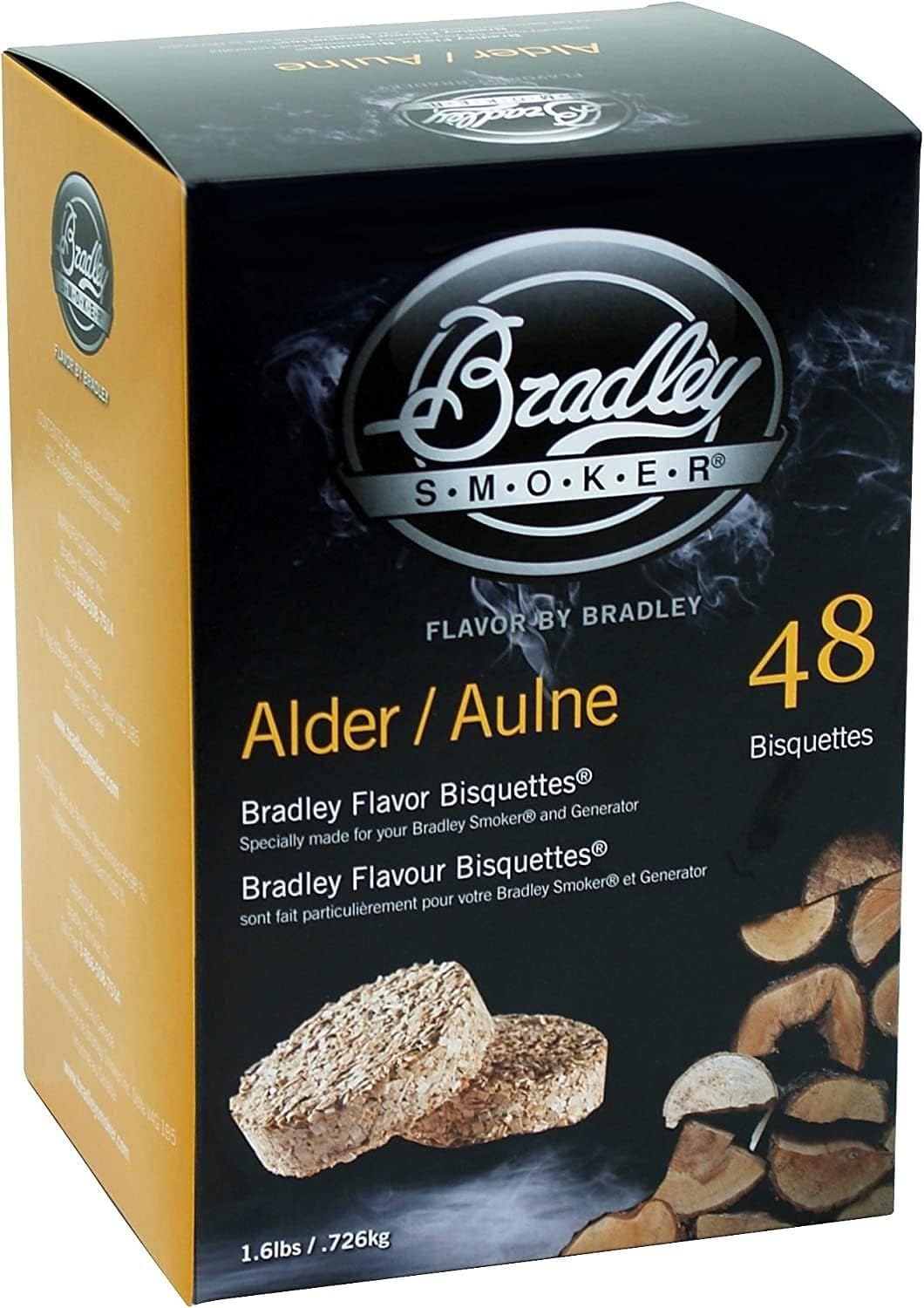 Bradley Smoker Hickory Bisquettes 48 pack