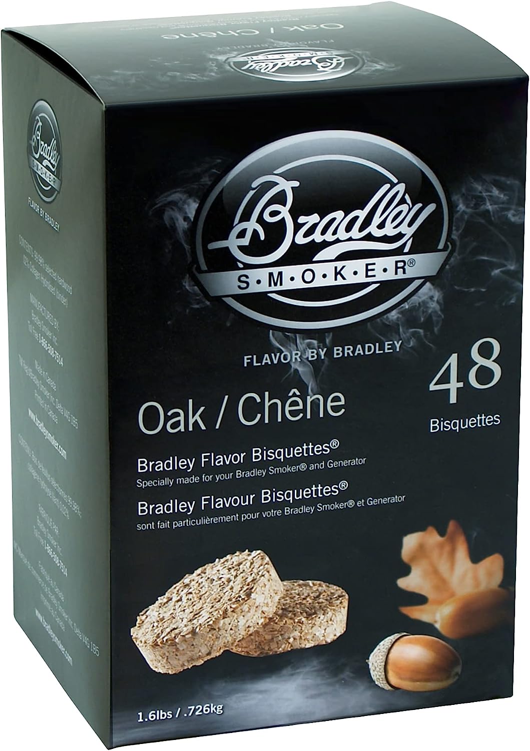 Bradley Smoker Oak Bisquettes 48 pack