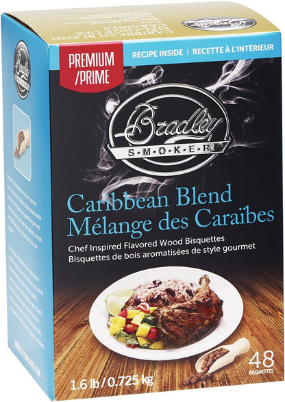 Bradley Smoker Caribbean Blend Bisquettes 48 Pack