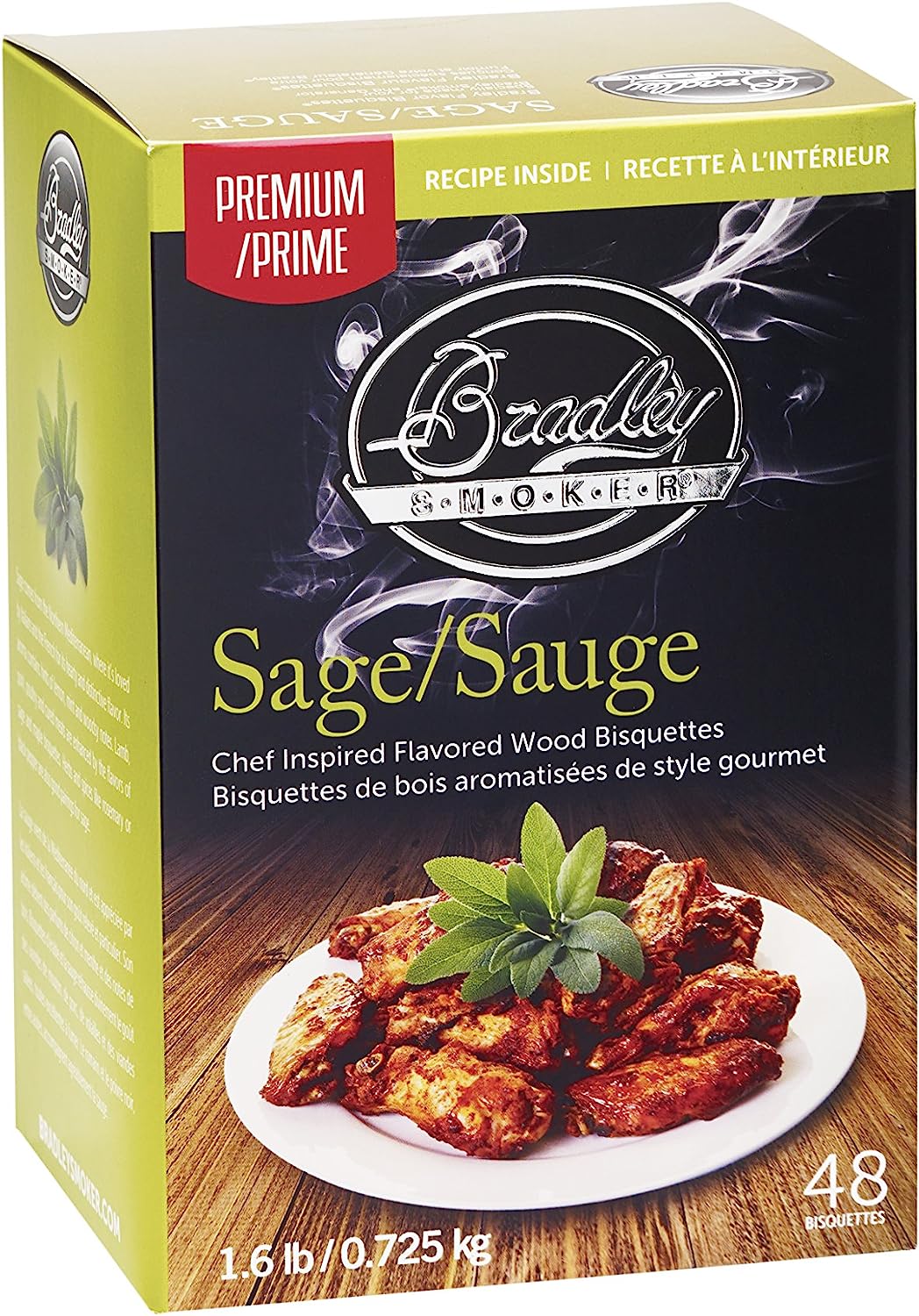 Bradley Smoker Sage Bisquettes 48 Pack