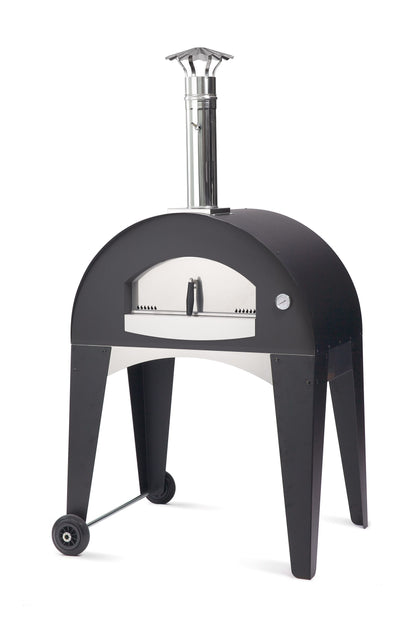 Fontana Amalfi Wood Pizza Oven with Trolley