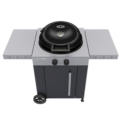 Outdoor Chef Arosa 570 G Evo Grey Steel Gas Kettle Barbecue