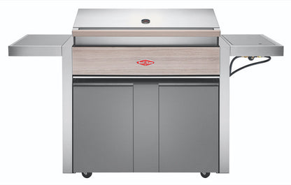 BeefEater 1500 Series 5 Burner BBQ & Side Burner Trolley