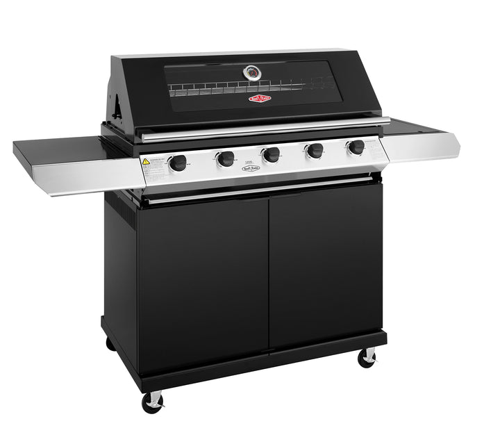 BeefEaster 1200E 5 Burner BBQ & Side Burner Trolley