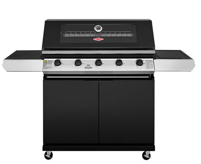 BeefEaster 1200E 5 Burner BBQ & Side Burner Trolley