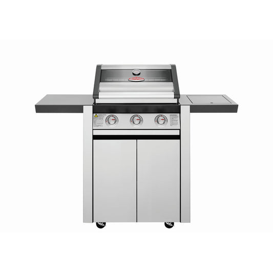 Beefeater 1600S Series - 3 Burner BBQ & Side Burner Trolley