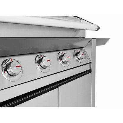 Beefeater 1600S Series - 4 Burner BBQ & Side Burner Trolley