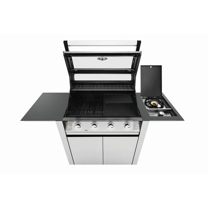 Beefeater 1600S Series - 4 Burner BBQ & Side Burner Trolley