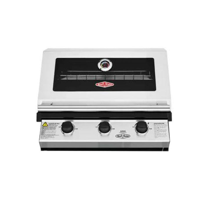 BeefEater 1200S Series Stainless Steel 3 Burner Built-In BBQ