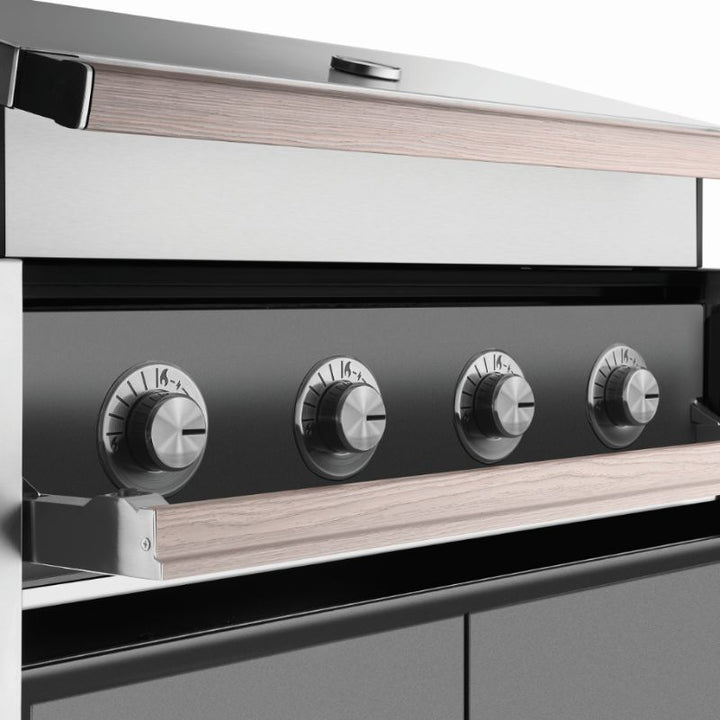 BeefEater 1500 Series Stainless Steel 4 Burner Built-In BBQ