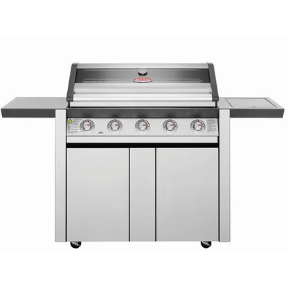 BeefEater 1600S Series 5 Burner BBQ & Side Burner Trolley