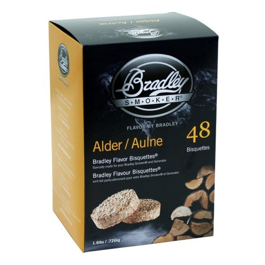 Bradley Smoker Alder Bisquettes 48 pack