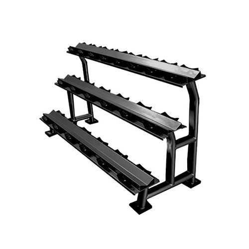 GymGear | 10 Pair / 3 Tier Storage Rack