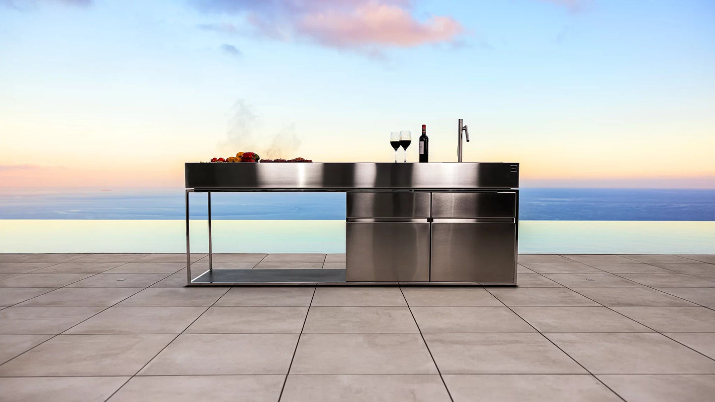 Fesfoc Cocoa Island Coal BBQ Outdoor Kitchen