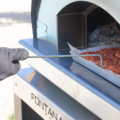 Fontana Marinara Rosso Built-In Wood Pizza Oven