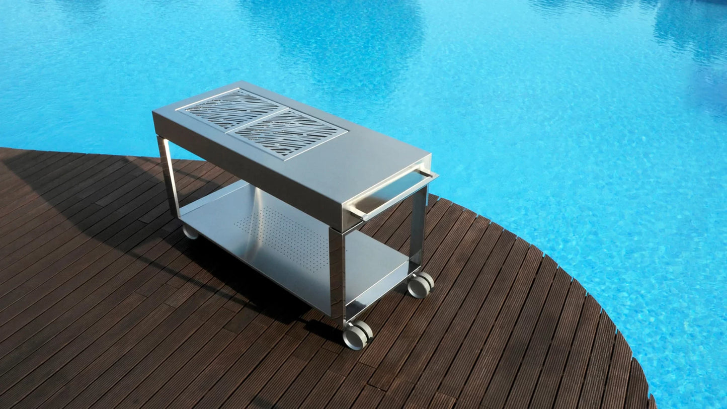 Fesfoc Tacora Wheeled BBQ Outdoor Kitchen