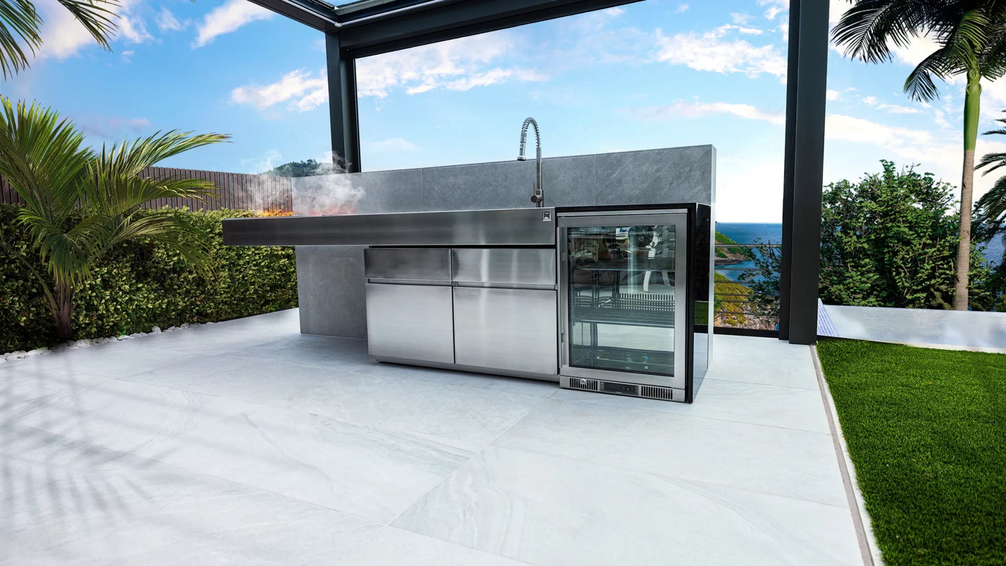 Fesfoc Krakatoa Coal BBQ Outdoor Kitchen