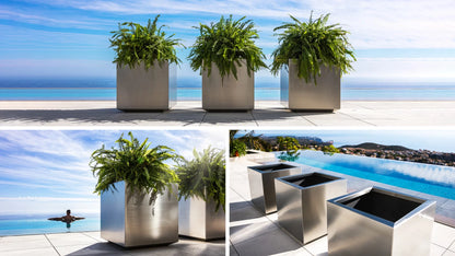 Fesfoc Kubik Outdoor Planters - 102.5 cm Tall