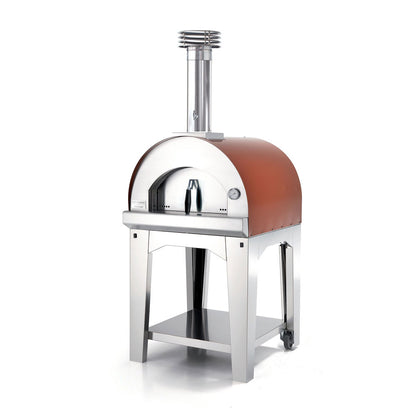 Fontana Margherita Rosso Built-In Wood Pizza Oven