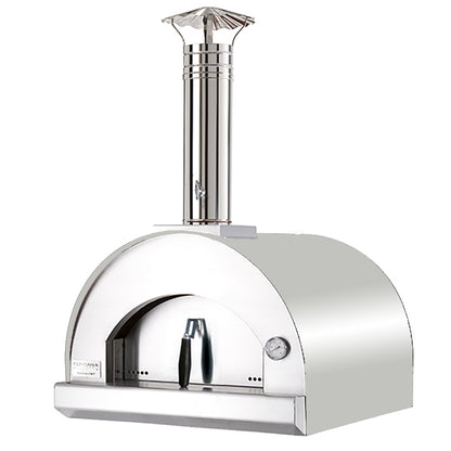 Fontana Margherita Stainless Steel Built-In Wood Pizza Oven