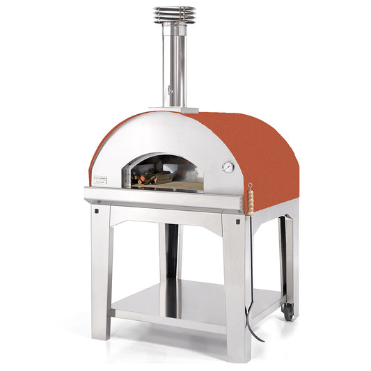 Fontana Marinara Rosso Wood Pizza Oven Including Trolley