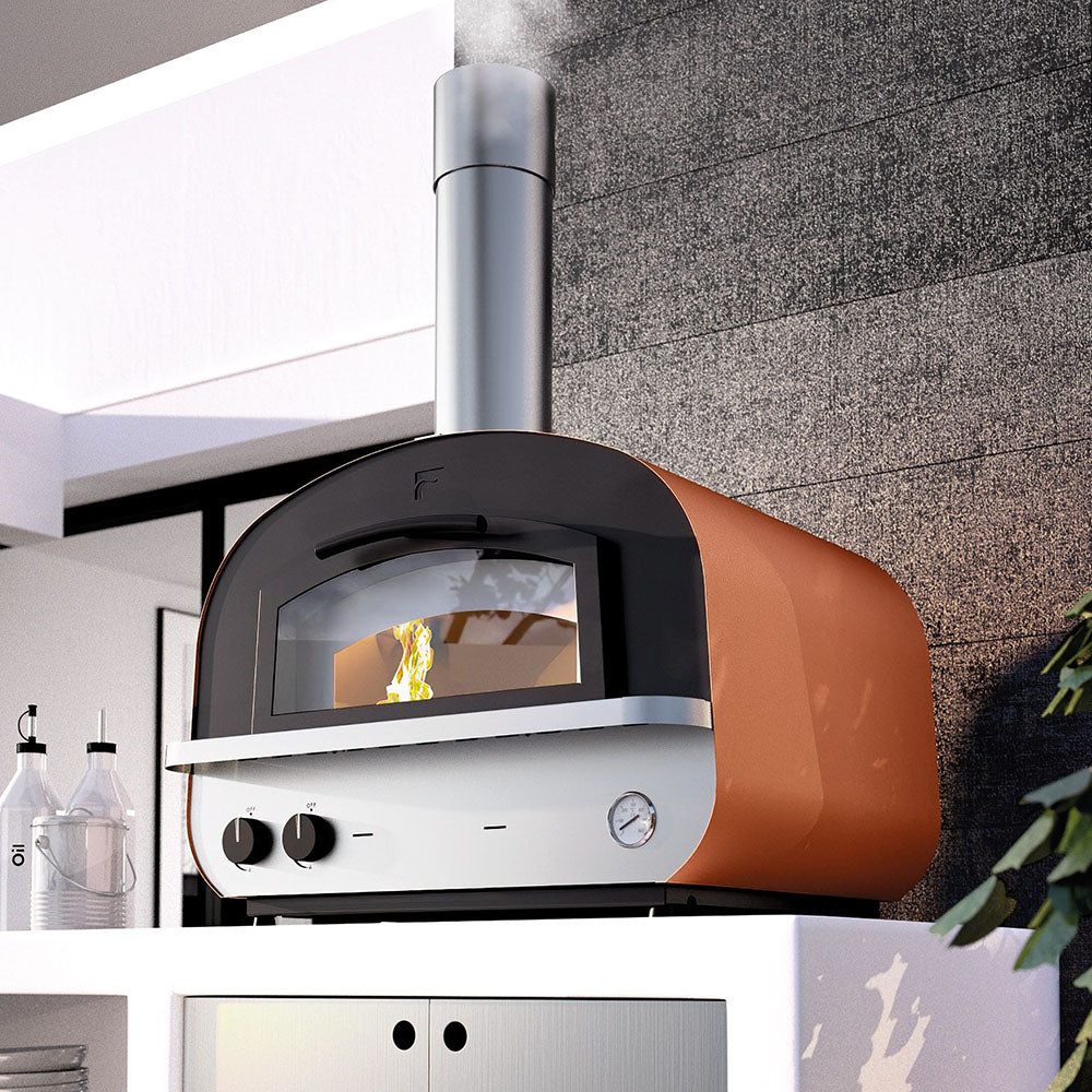 Fontana Piero Built-In Gas & Wood Fired Pizza Oven