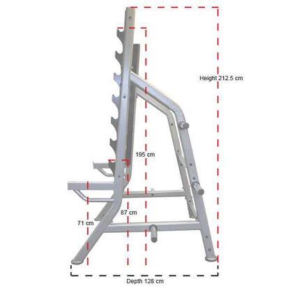 GymGear | Pro Series Commercial Squat Rack