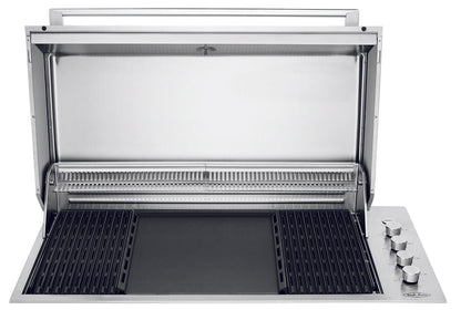 BeefEater Harmony 6 Burner Outdoor Kitchen Proline Roaster, Quad Side Burner and Double Fridge Pack