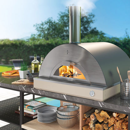 Fontana Riviera Built-In Wood Pizza Oven