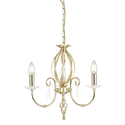 Elstead | Aegean 3 Light Chandelier