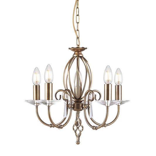 Elstead | Aegean 5 Light Chandelier