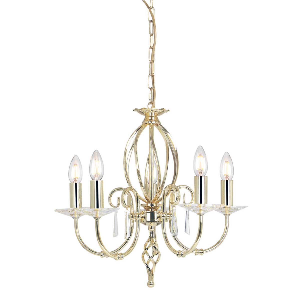 Elstead | Aegean 5 Light Chandelier