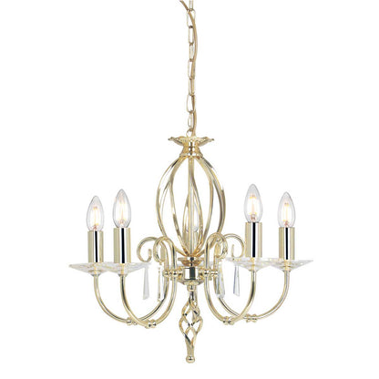 Elstead | Aegean 5 Light Chandelier