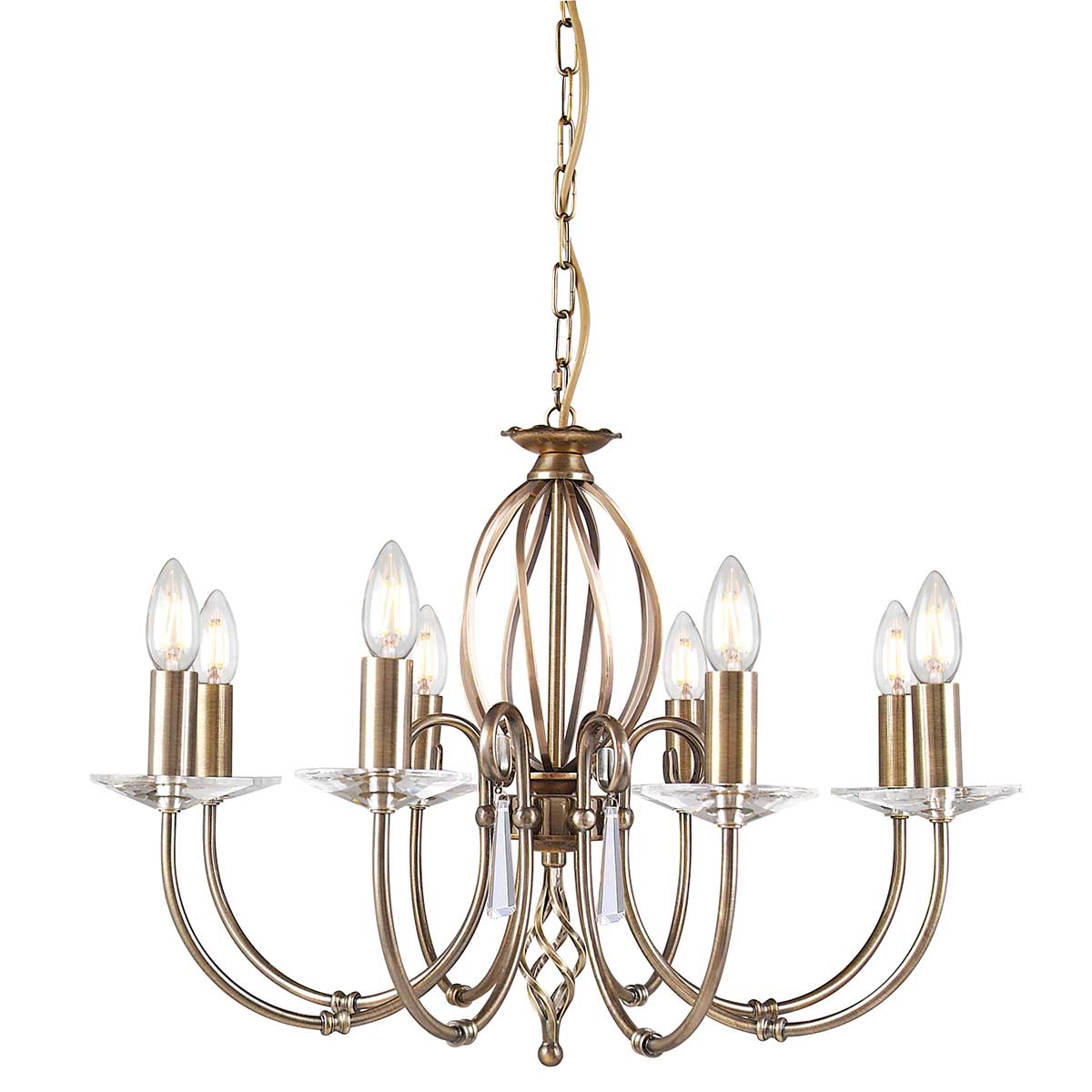 Elstead | Aegean 8 Light Chandelier