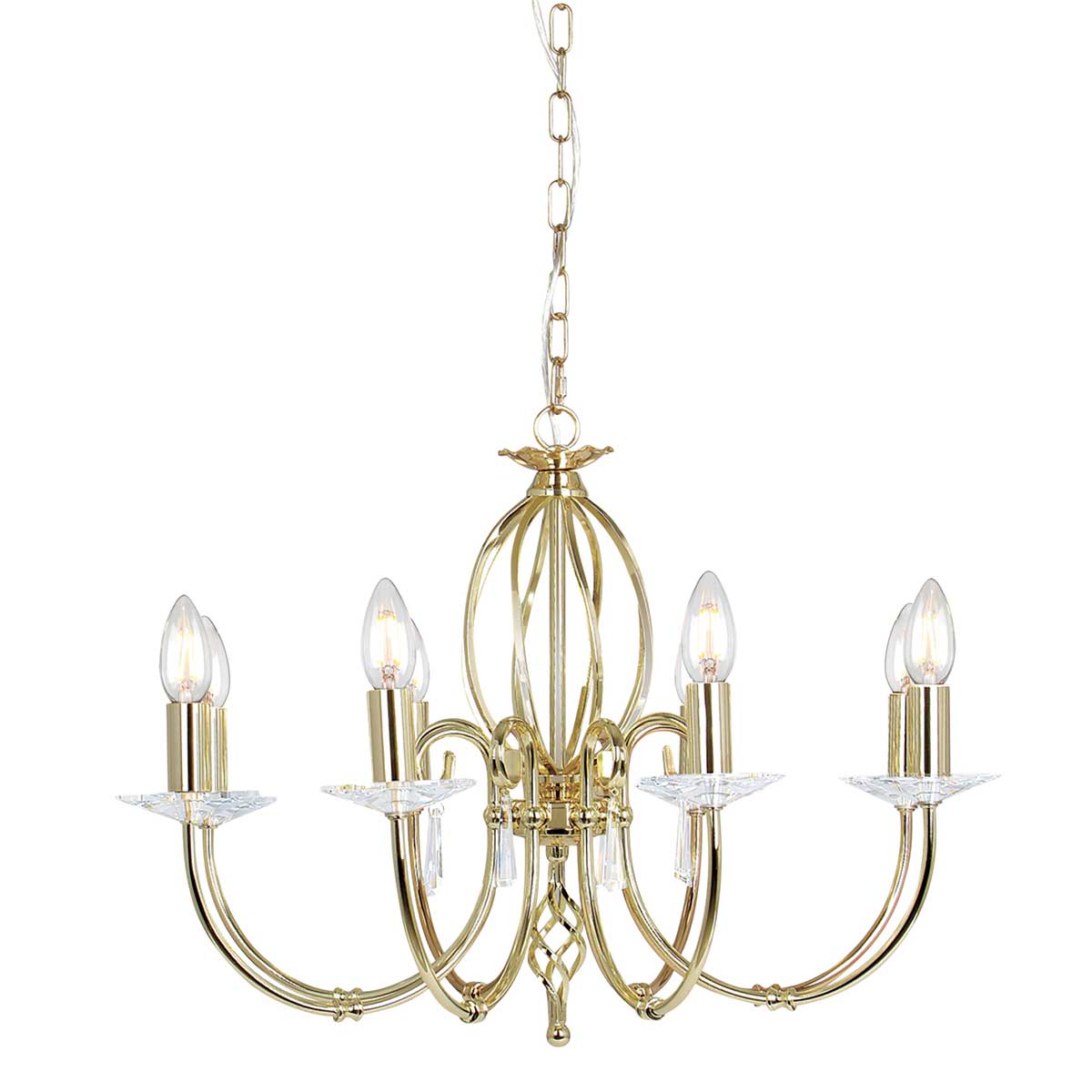 Elstead | Aegean 8 Light Chandelier