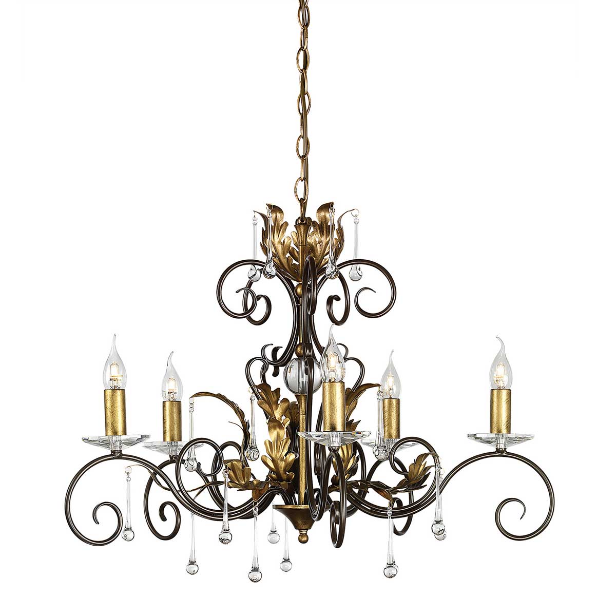 Elstead | Amarilli 5 Light Chandelier