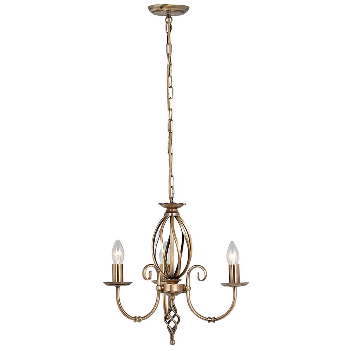 Elstead | Artisan 3 Light Chandelier