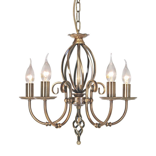 Elstead | Artisan 5 Light Chandelier