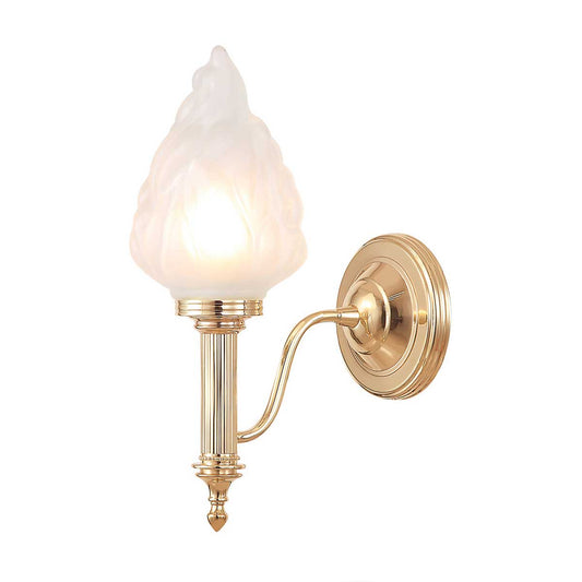 Elstead | Carroll 1 Light Cone Wall Light – Rose Gold